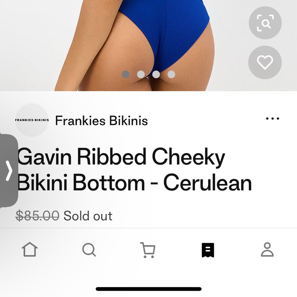 Frankie’s Swimwear set in cerulean blue 💙
